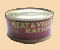 WW1 food Scottish  Meat & Vegetable Ration label, c 1916.