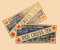 WW1 food Red Cross  Tea packet labels, 1905.