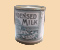 WW1 rations Useful Condensed Milk label, 1914.