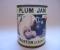 WW1 food Mortons Plum Jam Label. 1917.