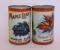 WW1 food Maple Leaf brand  Canadian canned Damsons label.