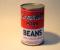 WW1 rations Campbells Pork & Beans can label, 1914.
