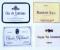 WW1-dated  French Wine Bottle labels. Set 4