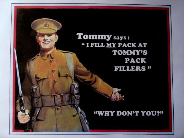  Photograph &copy;Tommy's Pack Fillers 