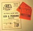 WW1 pictures - Lea & Perrins Sauce label.