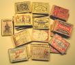 WW1 pictures - Assorted Matchbox Labels