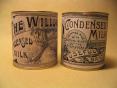 WW1 pictures - Two Condensed Milk labels, 1914.