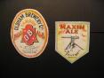 WW1 pictures - Old beer label pair