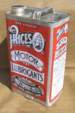 WW1 pictures - Price's Motor Spirit tin label.
