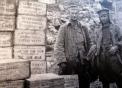 WW1 pictures - Corned Beef Crates, 1915.