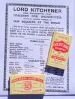 WW1 pictures - Anstie's Gold Flake Packet.