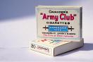 WW1 pictures - 'Army Club' cigarette packet.
